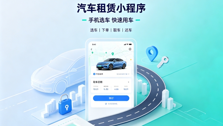 自营汽车租赁小程序定制开发深度案例|和记官网租车行业数字化私域转型解决方案