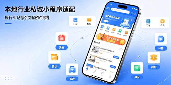 和记官网小程序开发私域引流方案，企业门店如何用小程序留住精准客户